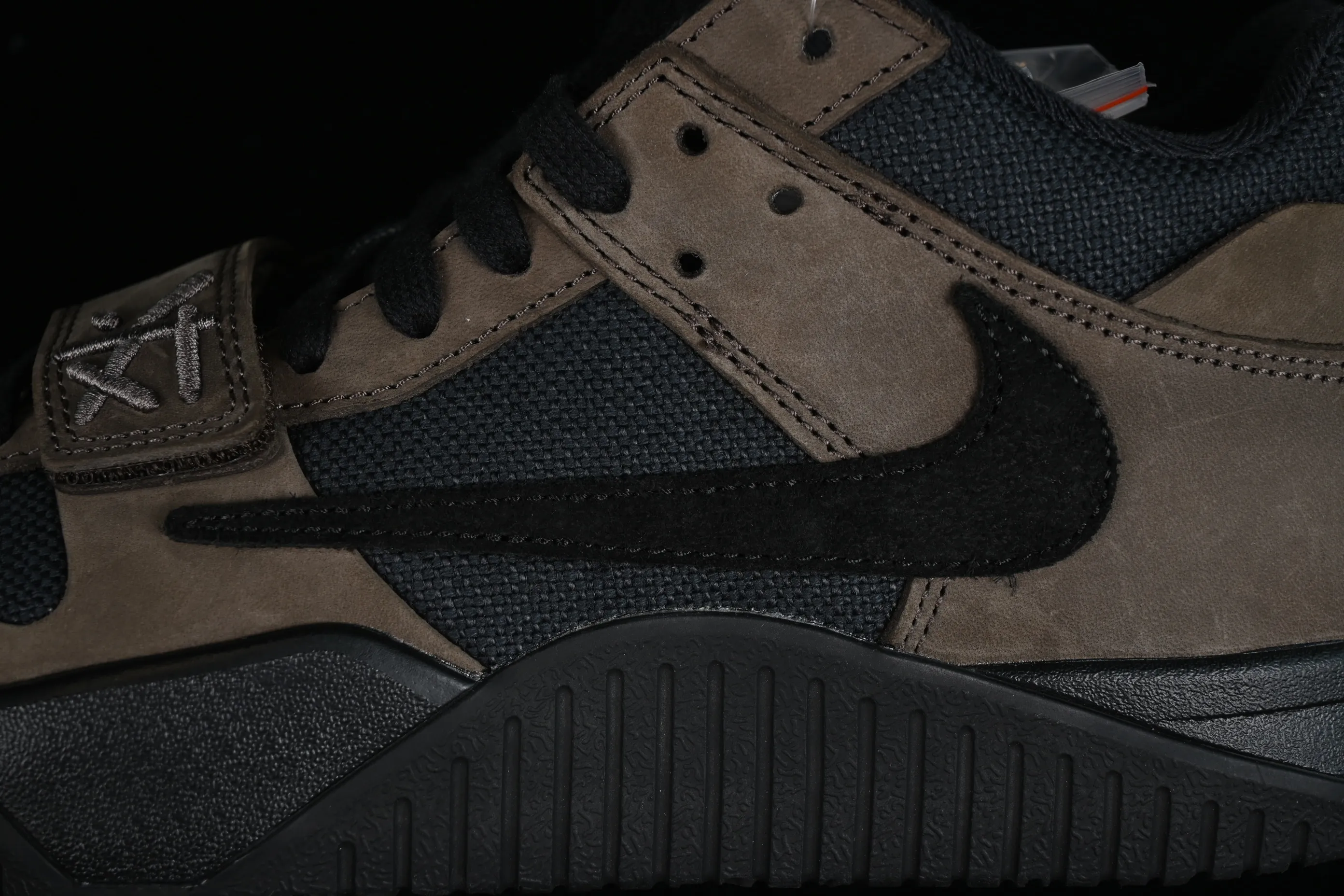All categories Air Jordan Jordan series basketball shoes Air Jordan 1 Low LW version Travis Scott x Jordan Cut The Check AJ1 Joe 1 hook and loop fashion basketball shoes FZ8117-200